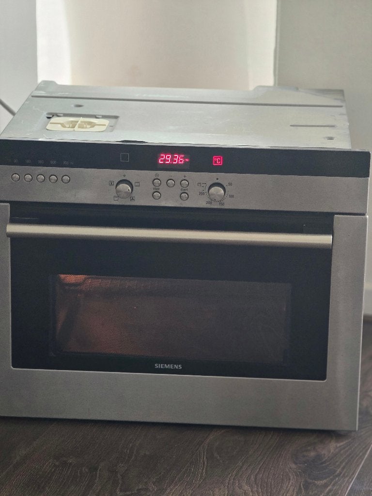 Siemens Inbouw Combi Oven/Magnetron, Ophalen, Minder dan 45 cm, Gebruikt, Siemens