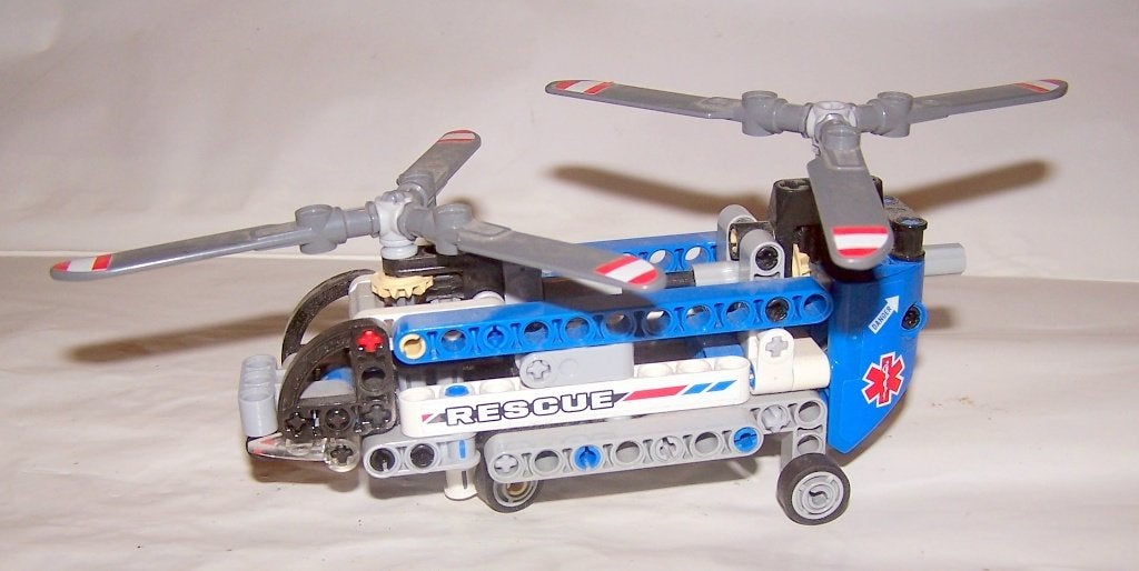 Lego-Technics Twin Rotor helicopter. Compleet/nieuwstaat., Compleet, Lego, Ophalen of Verzenden, Zo goed als nieuw