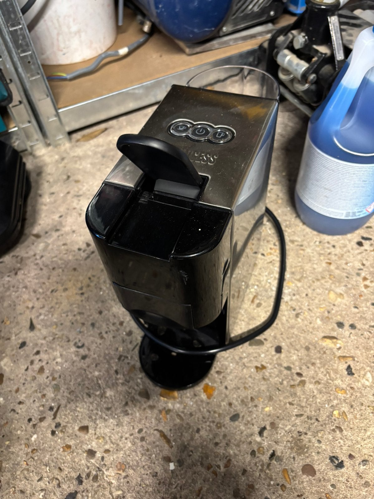 Princess koffiezetapparaat, Ophalen, Koffiemachine
