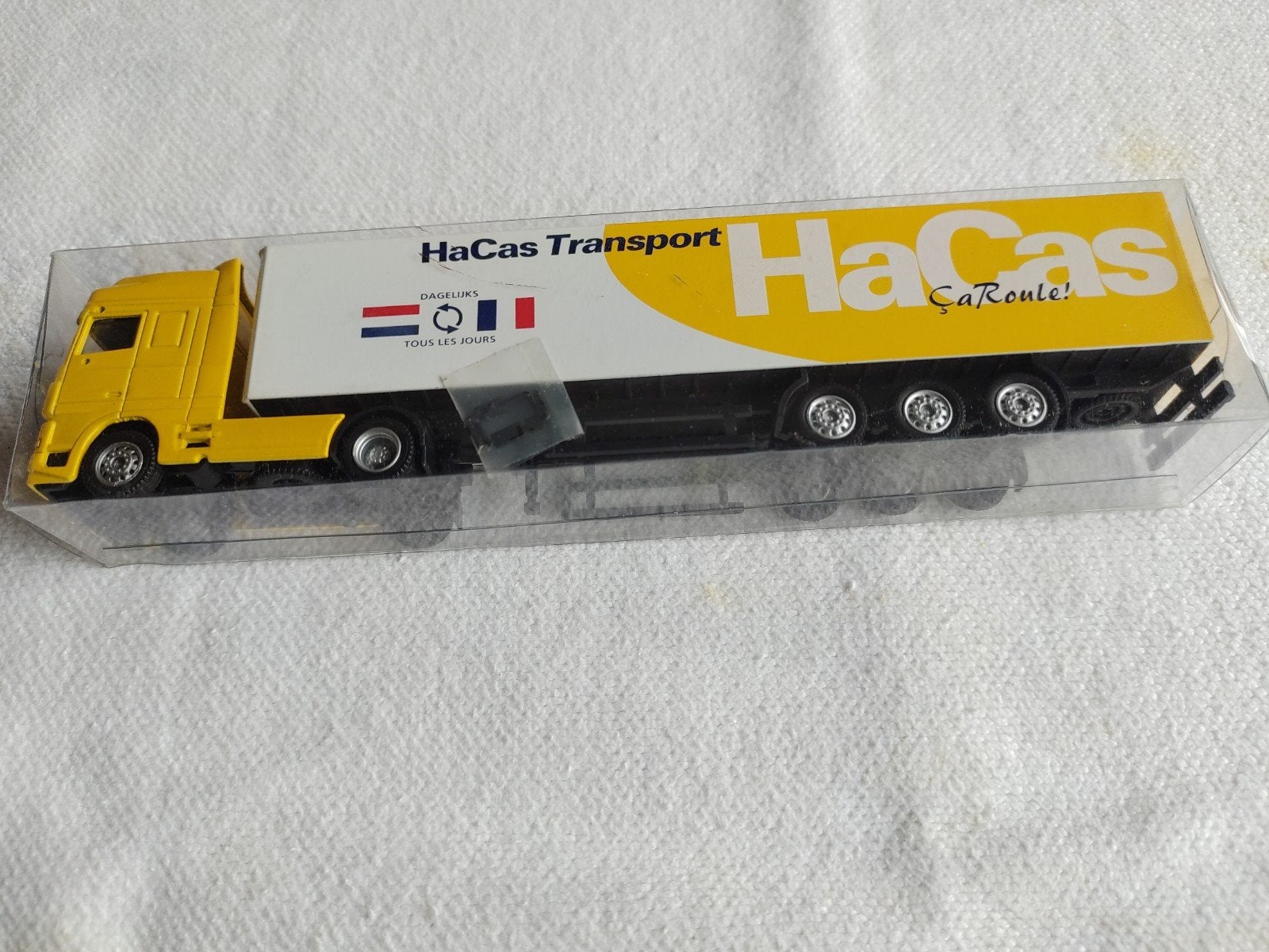 Miniatuur vrachtwagen HaCas Transport, Ophalen of Verzenden, Nieuw, Auto's