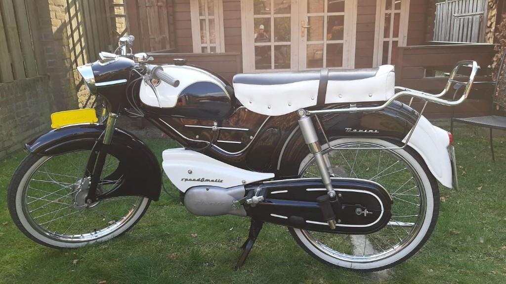 Berini M36 Sport, Maximaal 45 km/u, 49 cc, 2 versnellingen, Ophalen