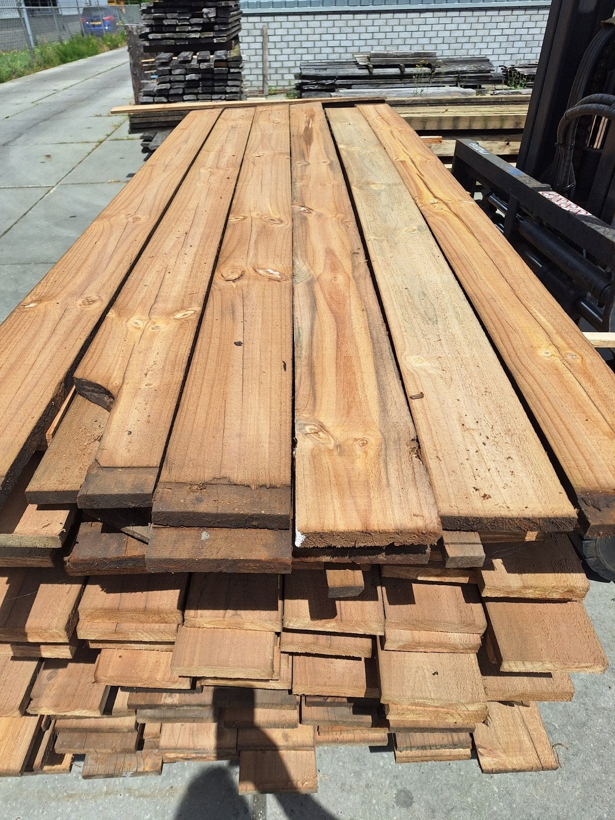 planken wandbekleding  gevelbekleding  stophout