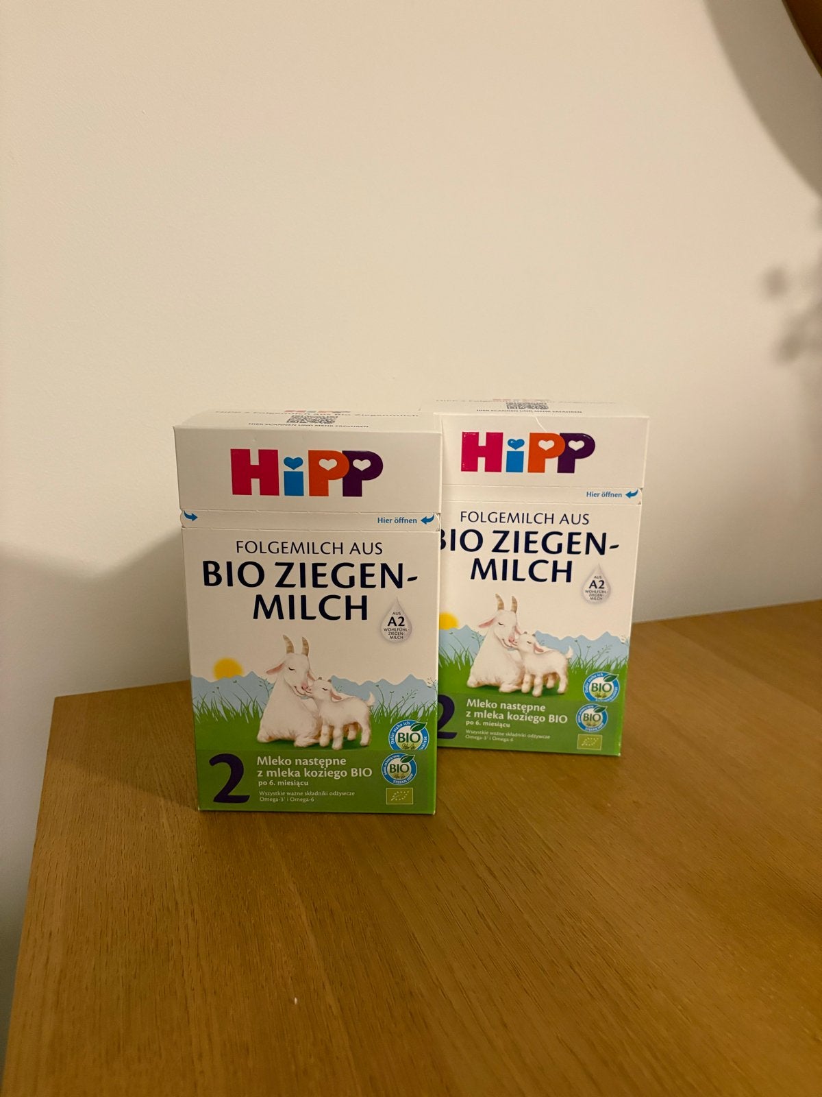 HiPP Bio Geitenmelk Opvolgmelk 2 (4x), Kinderen en Baby's, Babyvoeding en Toebehoren, Ophalen of Verzenden, Nieuw, Babyvoedingmaker