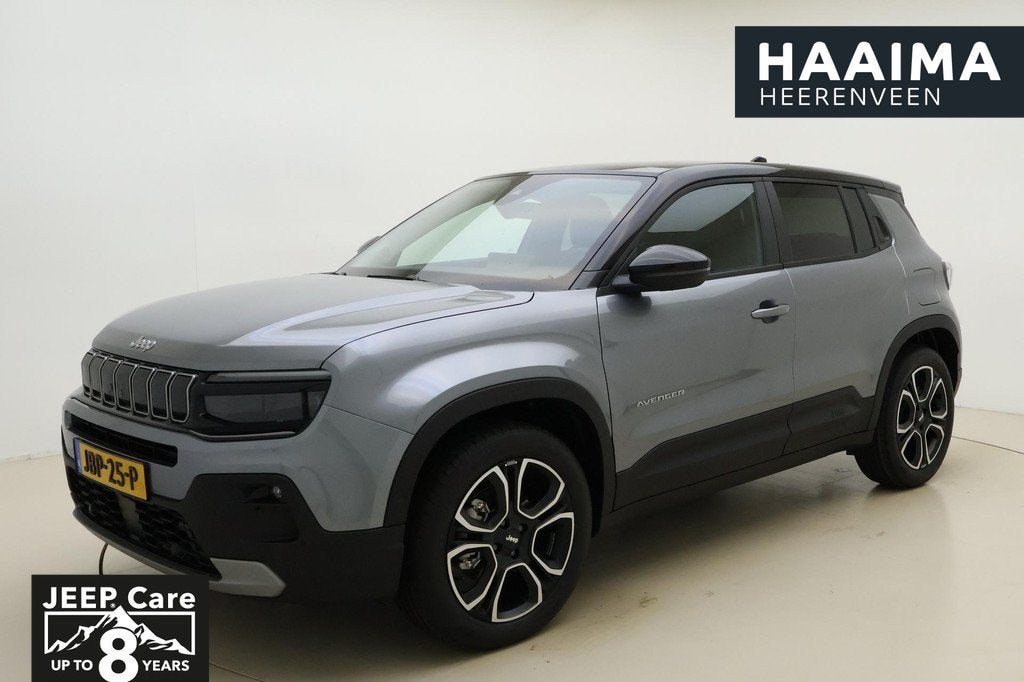 Jeep Avenger 1.2 e-Hybrid Summit | Panoramadak | Adaptive Cr, Auto's, Jeep, Bedrijf, Te koop, Avenger, ABS, Achteruitrijcamera
