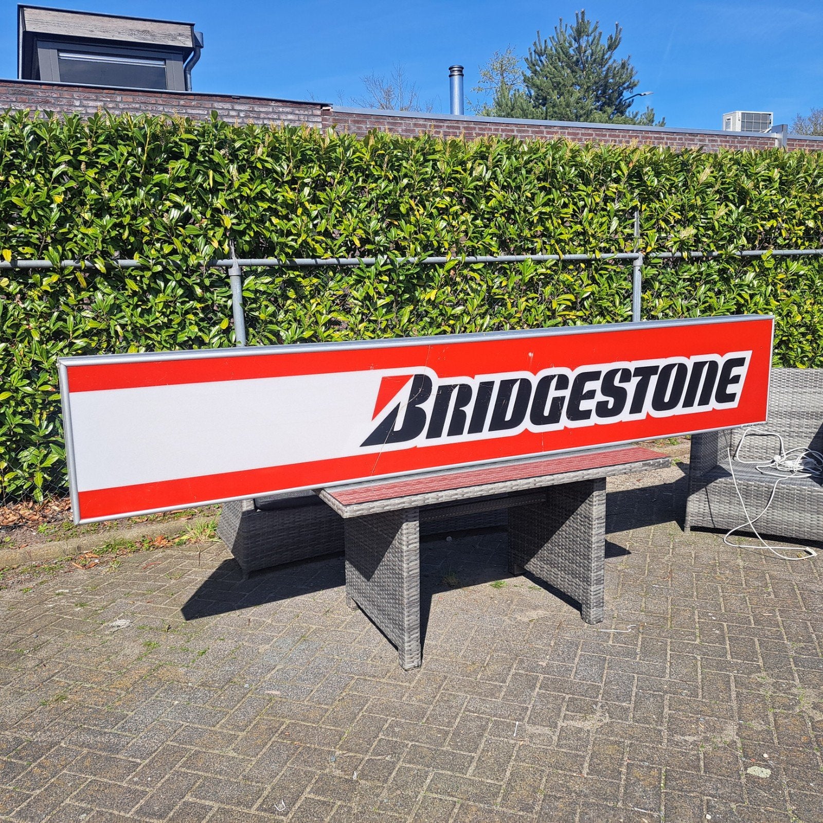 Bridgestone banden lichtbak Xxl, Ophalen, Gebruikt, Lichtbak of (neon) lamp