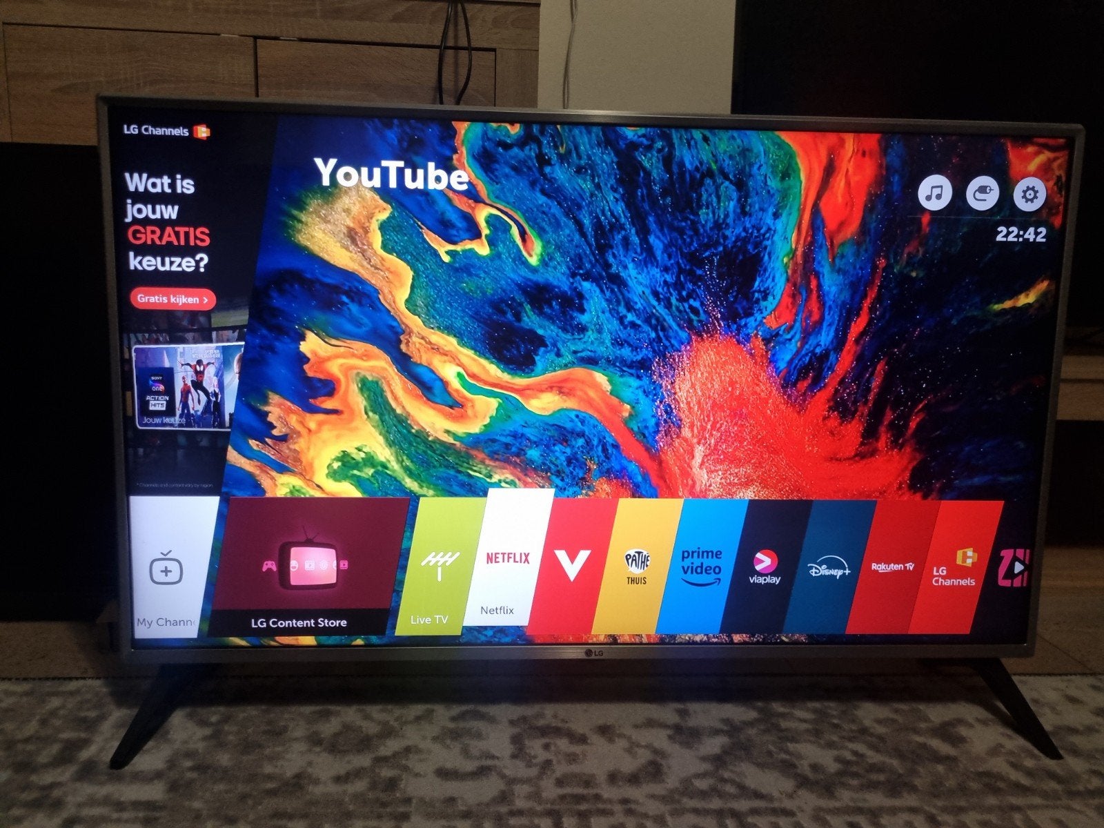 LG smart tv 43 inch 4K in top conditie, Audio, Tv en Foto, Televisies, Zo goed als nieuw, 100 cm of meer, LG, 50 Hz, Ophalen
