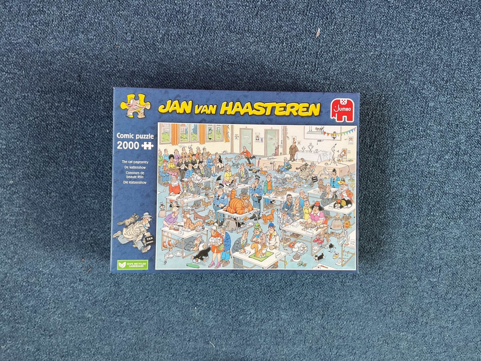 Jan van Haasteren puzzel 2000 st, Hobby en Vrije tijd, Ophalen, Meer dan 1500 stukjes, Zo goed als nieuw