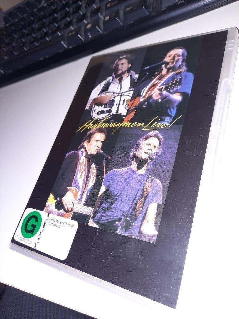 DVD Highwaymen Live!, Alle leeftijden, Ophalen, Zo goed als nieuw