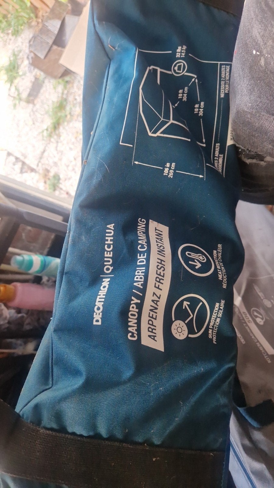 Decathlon Quechua Arpenaz Fresh Instant Party Voortent, Ophalen of Verzenden