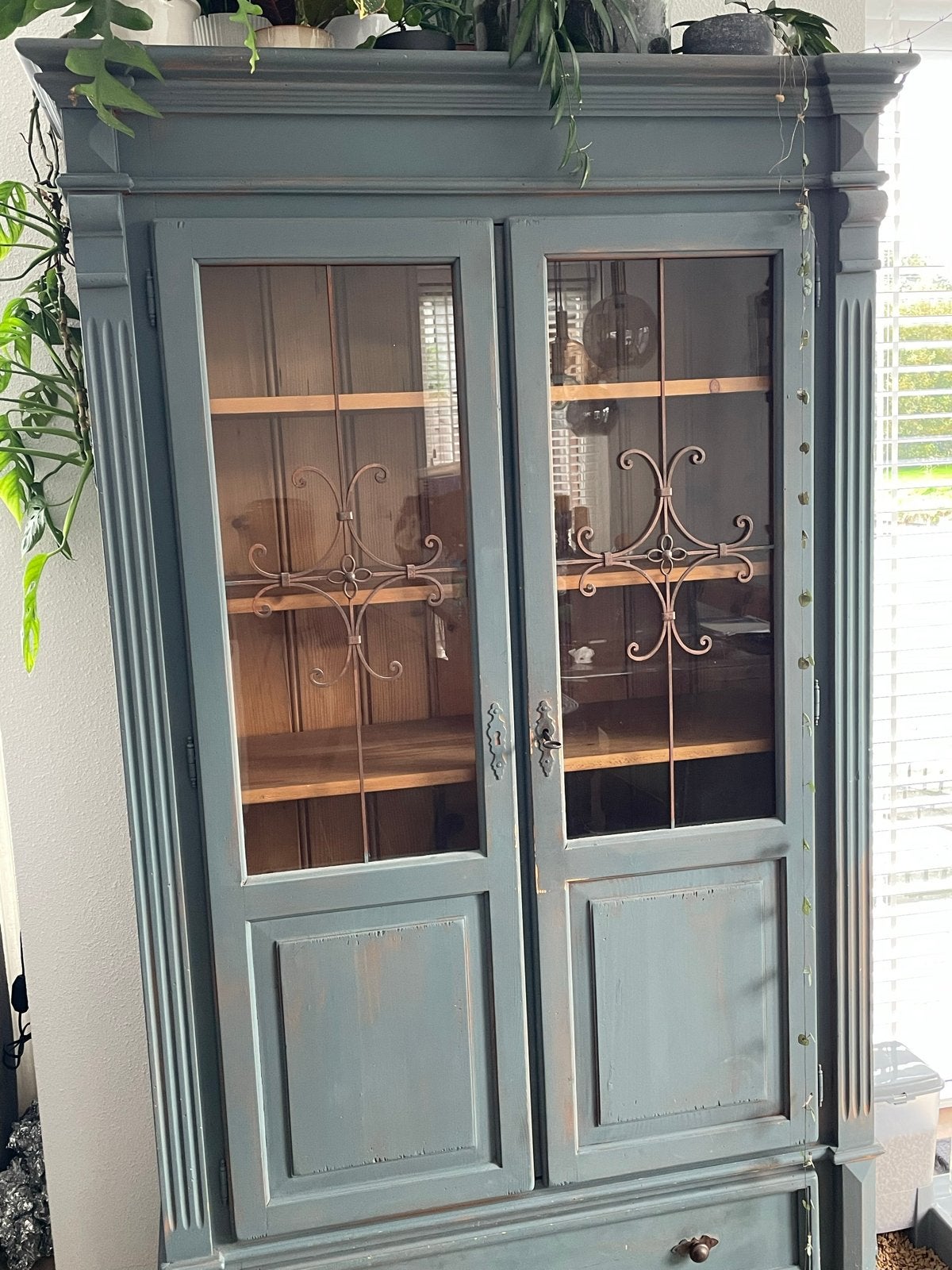 Vintage kast met planken en lade - Groot, Ophalen