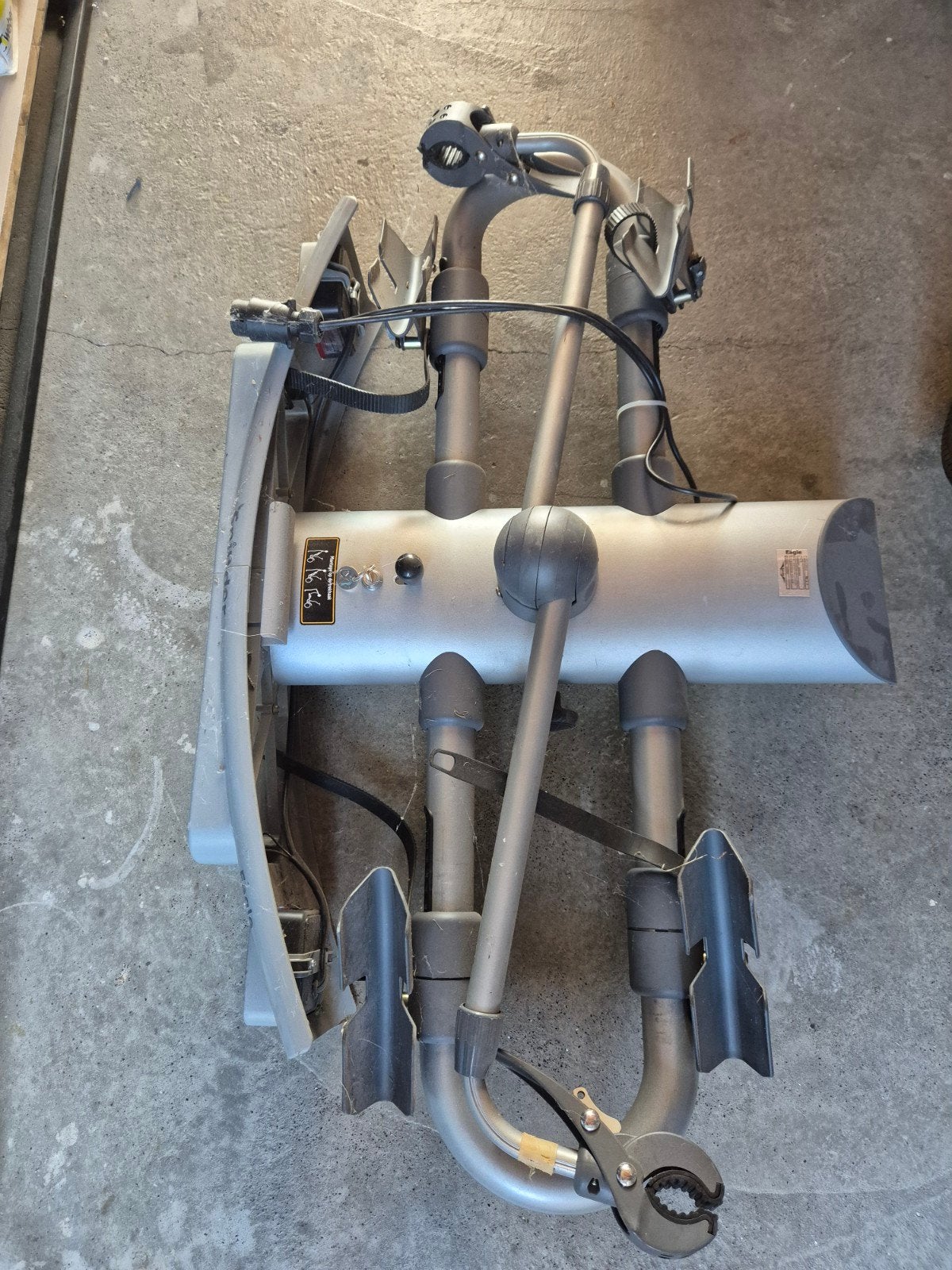 Spinder Eagle RE-2-F Trekhaakdrager voor 2 fietsen, Ophalen, Gebruikt, Trekhaakdrager