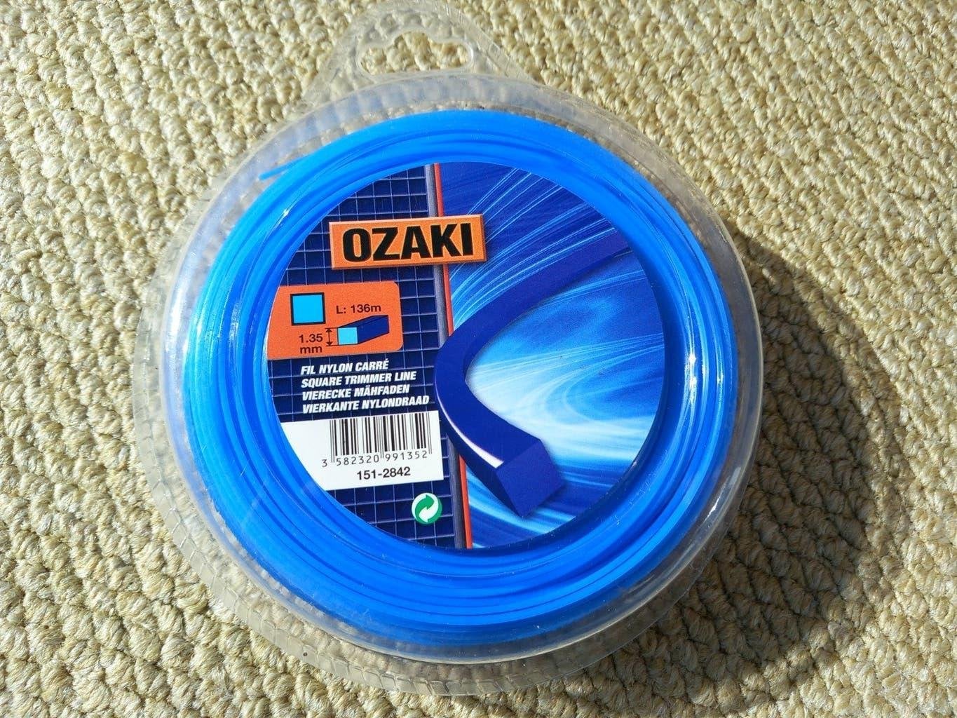 Ozaki vierkant trimmerdraad - maaidraad nylon, Ophalen of Verzenden, Nieuw, Elektrisch, Ozaki