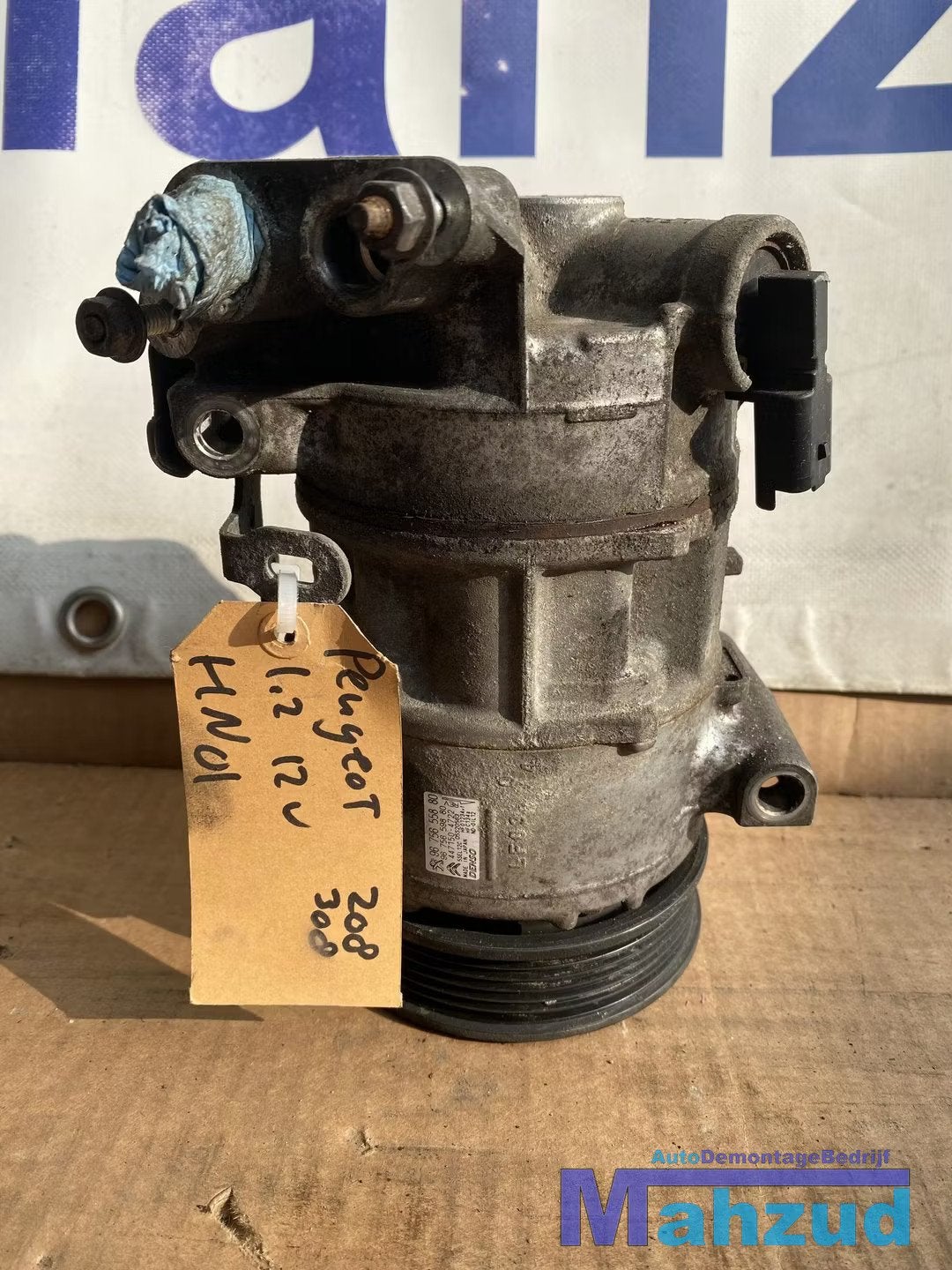 PEUGEOT 208 308 1.2 12V HN01 Aircopomp compressor 9675655880, Info@fabrikant.eu, Fabrikantstraat 1
1000 AA  Amsterdam, NL, Ophalen of Verzenden