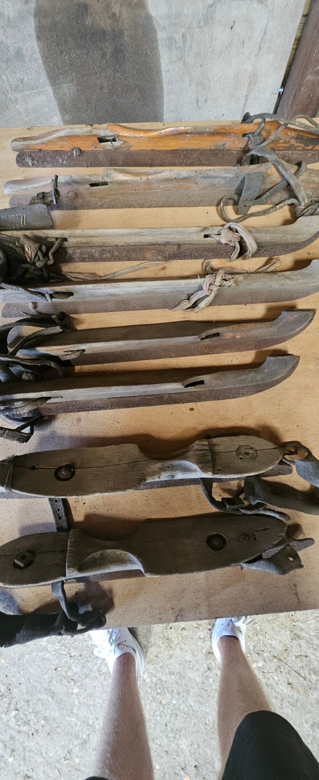 Antieke schaatsen - Diverse modellen, Antiek en Kunst, Antiek | Overige Antiek, Ophalen
