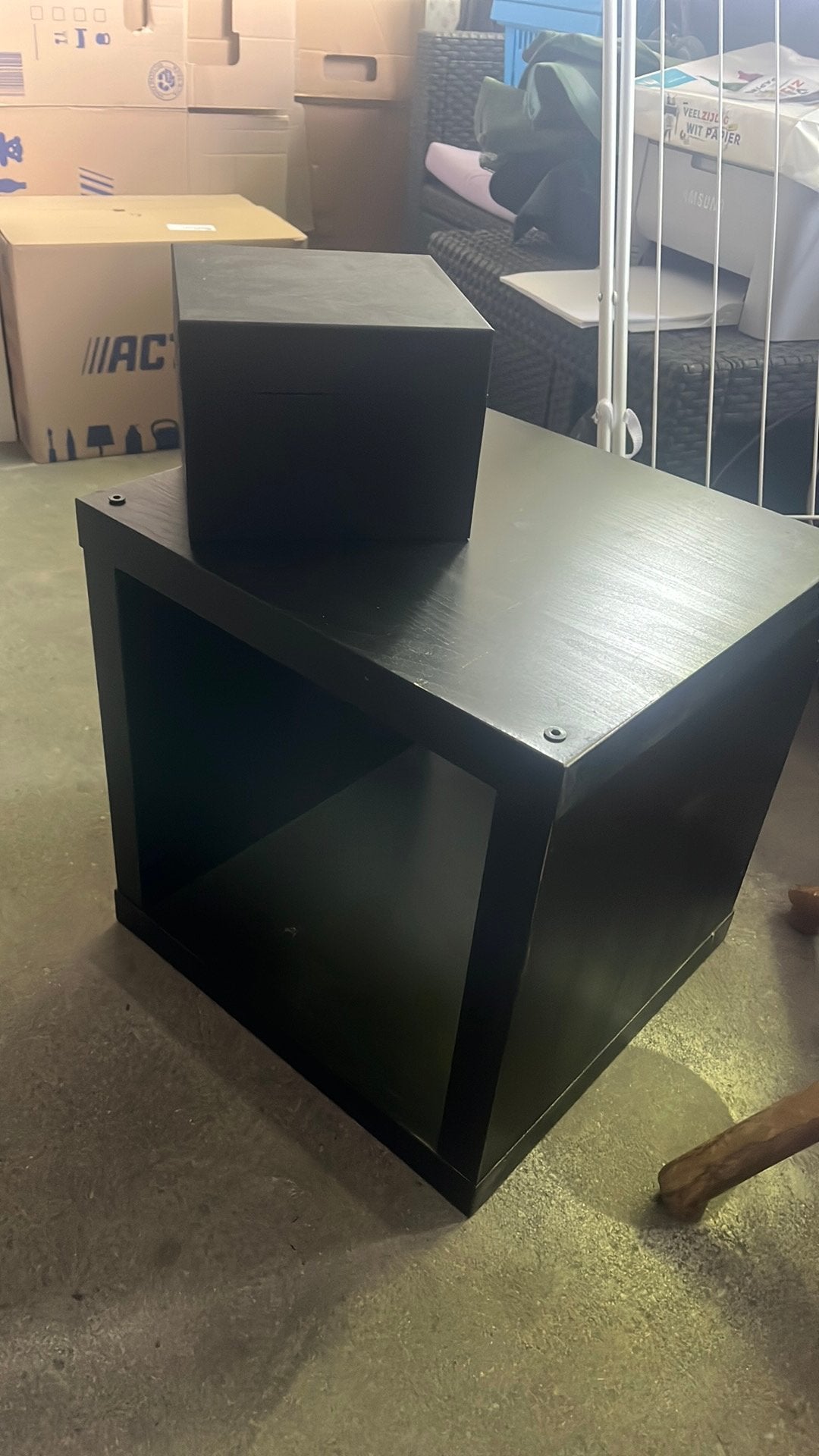 Ikea blok nachtkast, Ophalen, Gebruikt, Minder dan 45 cm, Minder dan 55 cm