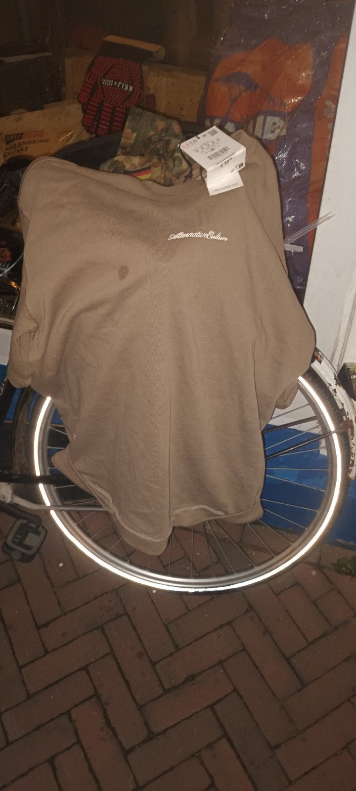 Nieuw shirt maat M, Bruin, Maat 48/50 (M), Alternative Culture, Nieuw