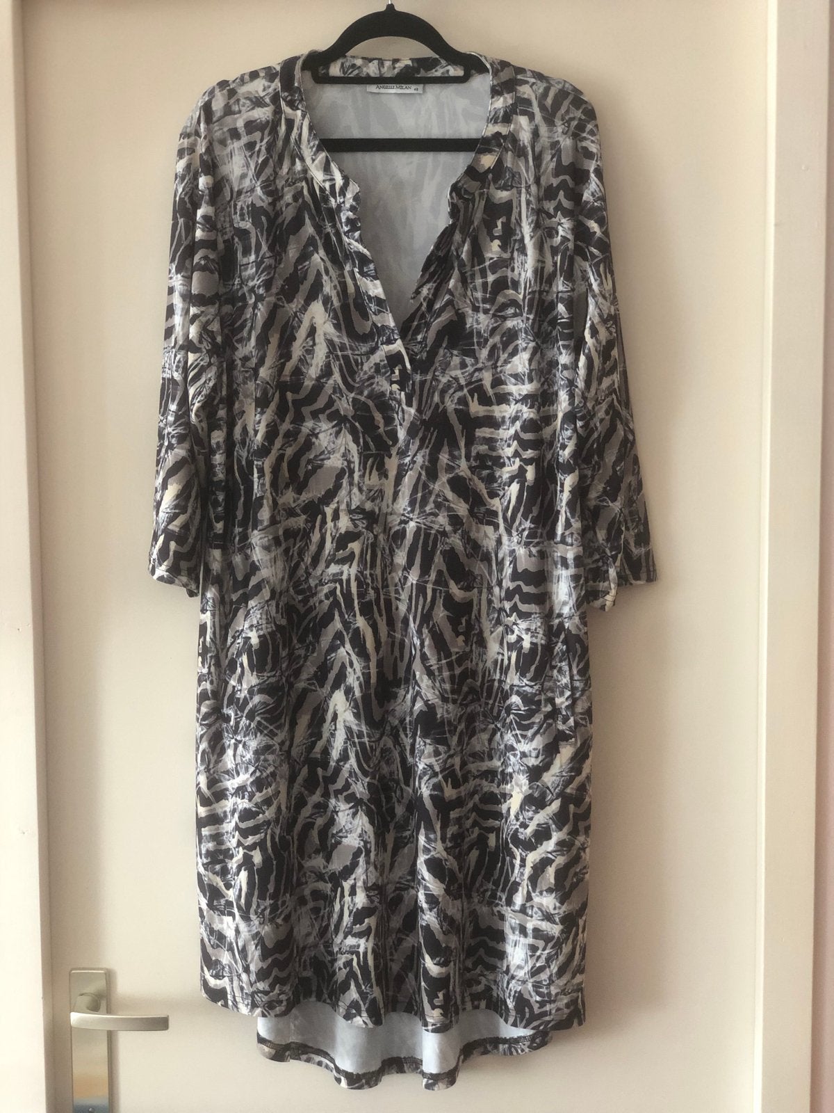 Nieuw travelstof tuniekje Angelle Milan maat 48, Overige kleuren, Maat 46/48 (XL) of groter, Nieuw, Ophalen of Verzenden