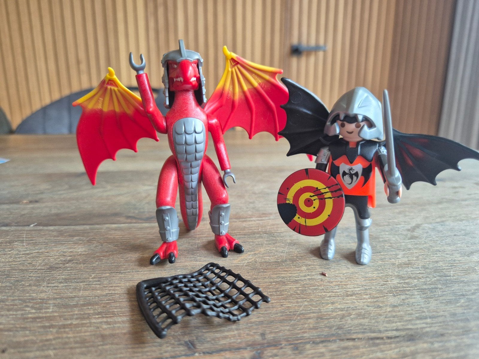 Playmobil Draak en draken Ridder met Zwaard en Schild, Gebruikt, Complete set, Ophalen of Verzenden, Knights