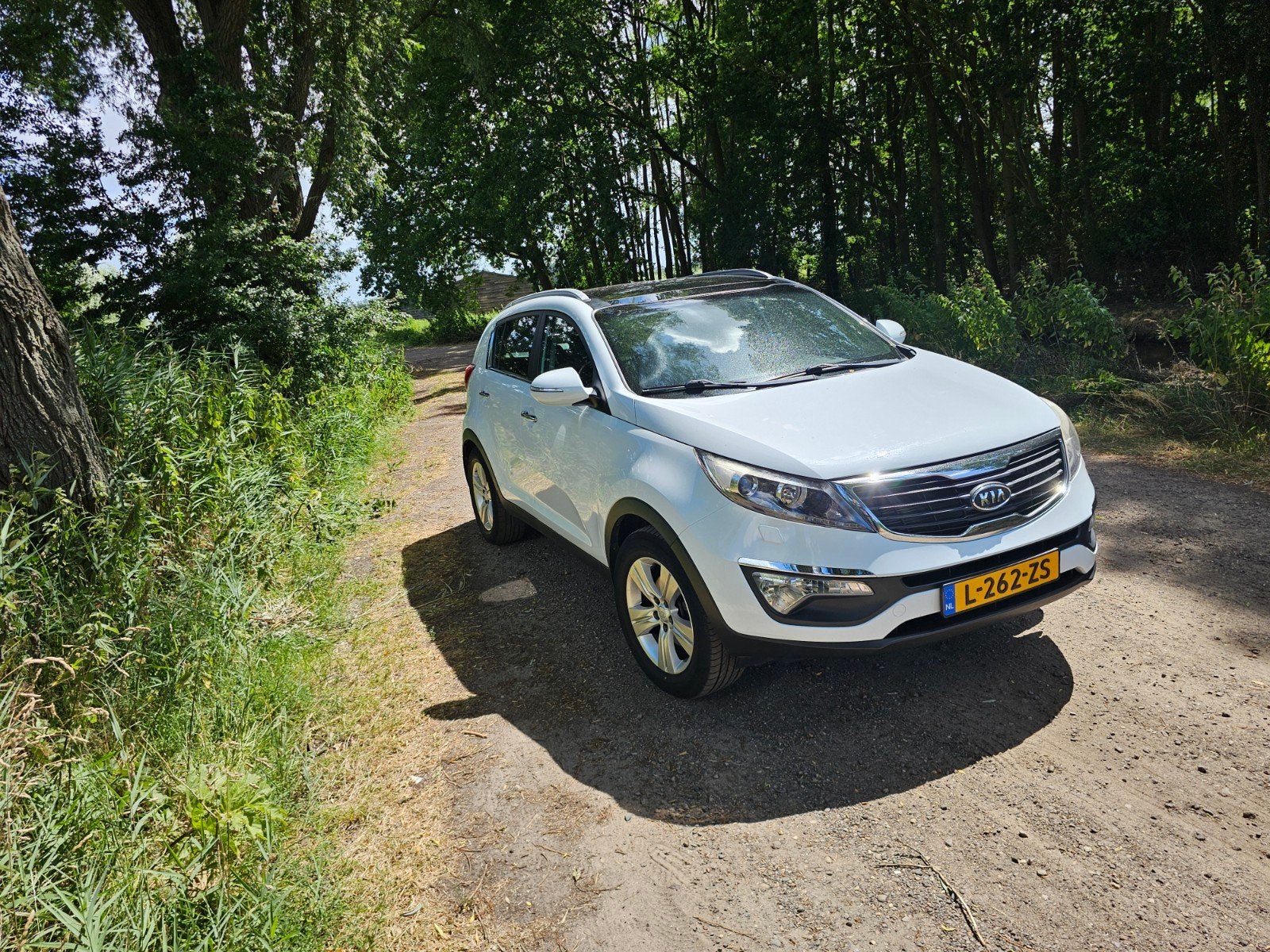 Kia Sportage 1.6 GDI 2WD 2012 Wit, Auto's, Kia, Voorwielaandrijving, 15 km/l, 1280 kg, 1591 cc