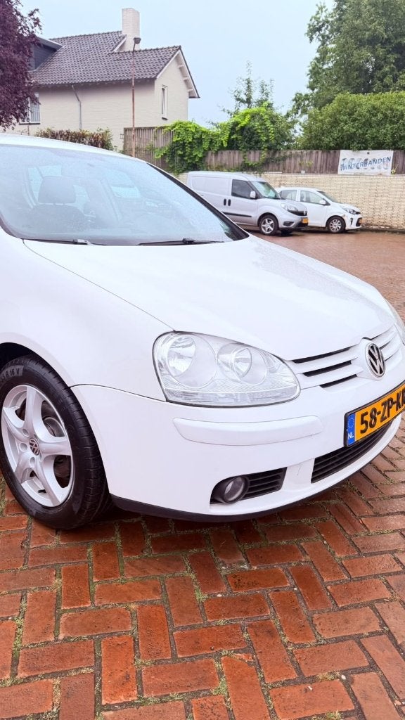 Volkswagen Golf 1.6 75KW 2008 Wit APK + AIRCO, Auto's, Voorwielaandrijving, Stof, 4 cilinders, 620 kg