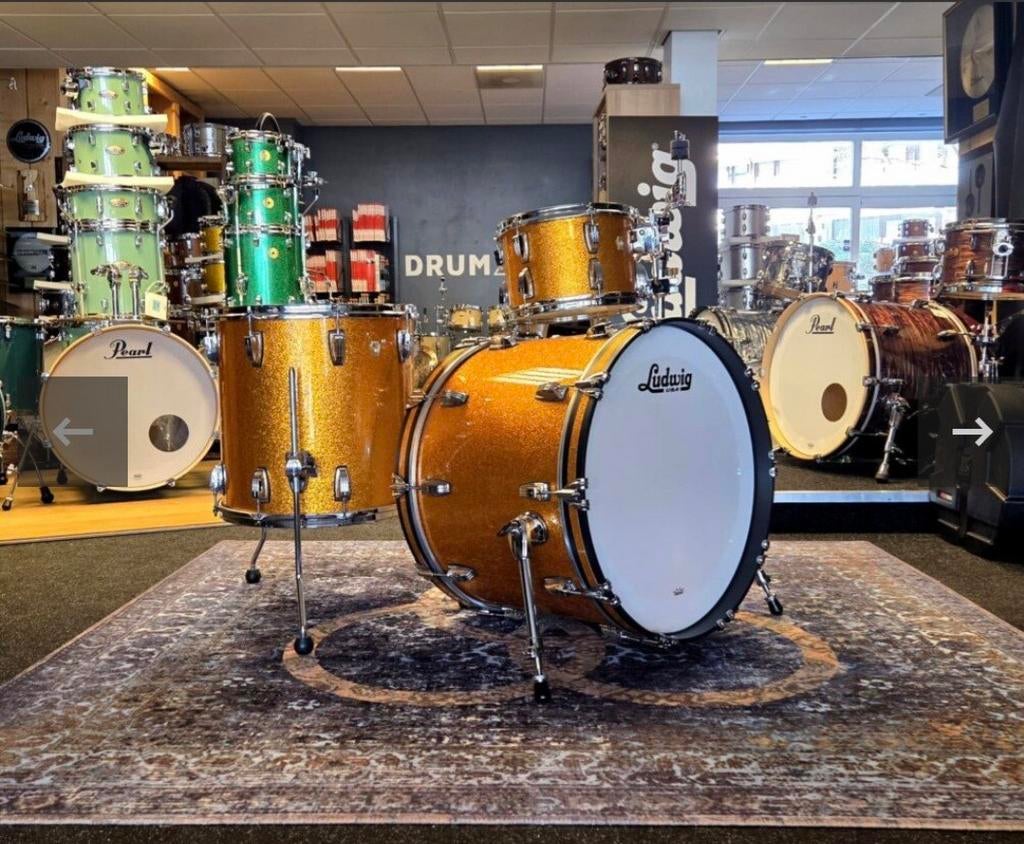 Ludwig Classic Maple en Legacy Mahogany shellsets. NIEUW!, Muziek en Instrumenten, Drumstellen en Slagwerk, Ophalen, Nieuw, Ludwig
