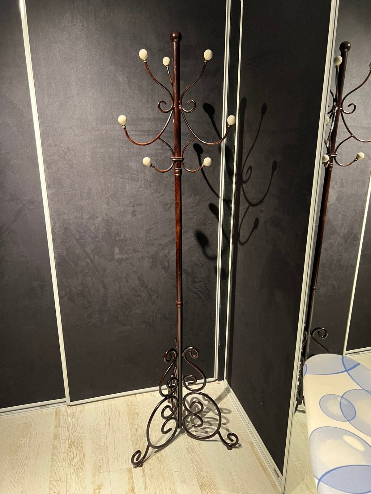 Staande kapstok, Huis en Inrichting, Woonaccessoires | Kapstokken, Ophalen, Zo goed als nieuw, Metaal, Staande kapstok