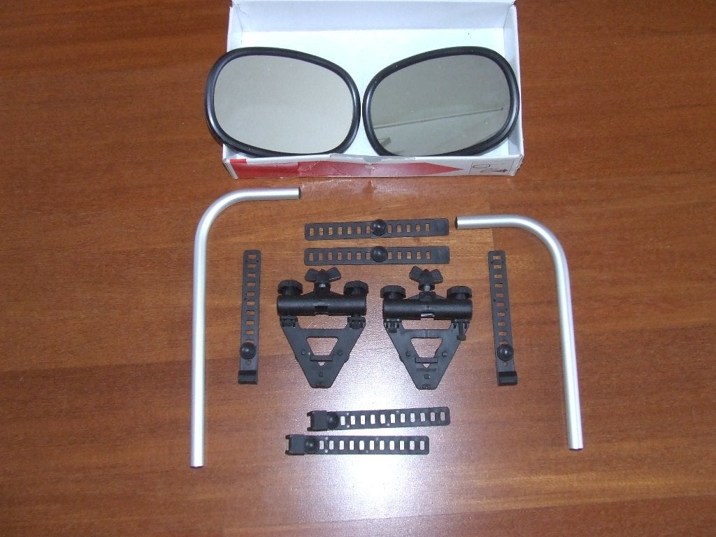 ***PRACHT SET CARAVANSPIEGELS SPECIAL MIRROR.***, Ophalen of Verzenden, Zo goed als nieuw