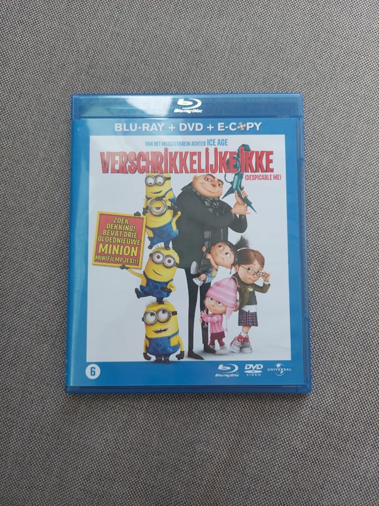 Verschrikkelijke Ikke Blu-ray + DVD + E-Copy, Cd's en Dvd's, Blu-ray, Ophalen of Verzenden, Zo goed als nieuw, Kinderen en Jeugd