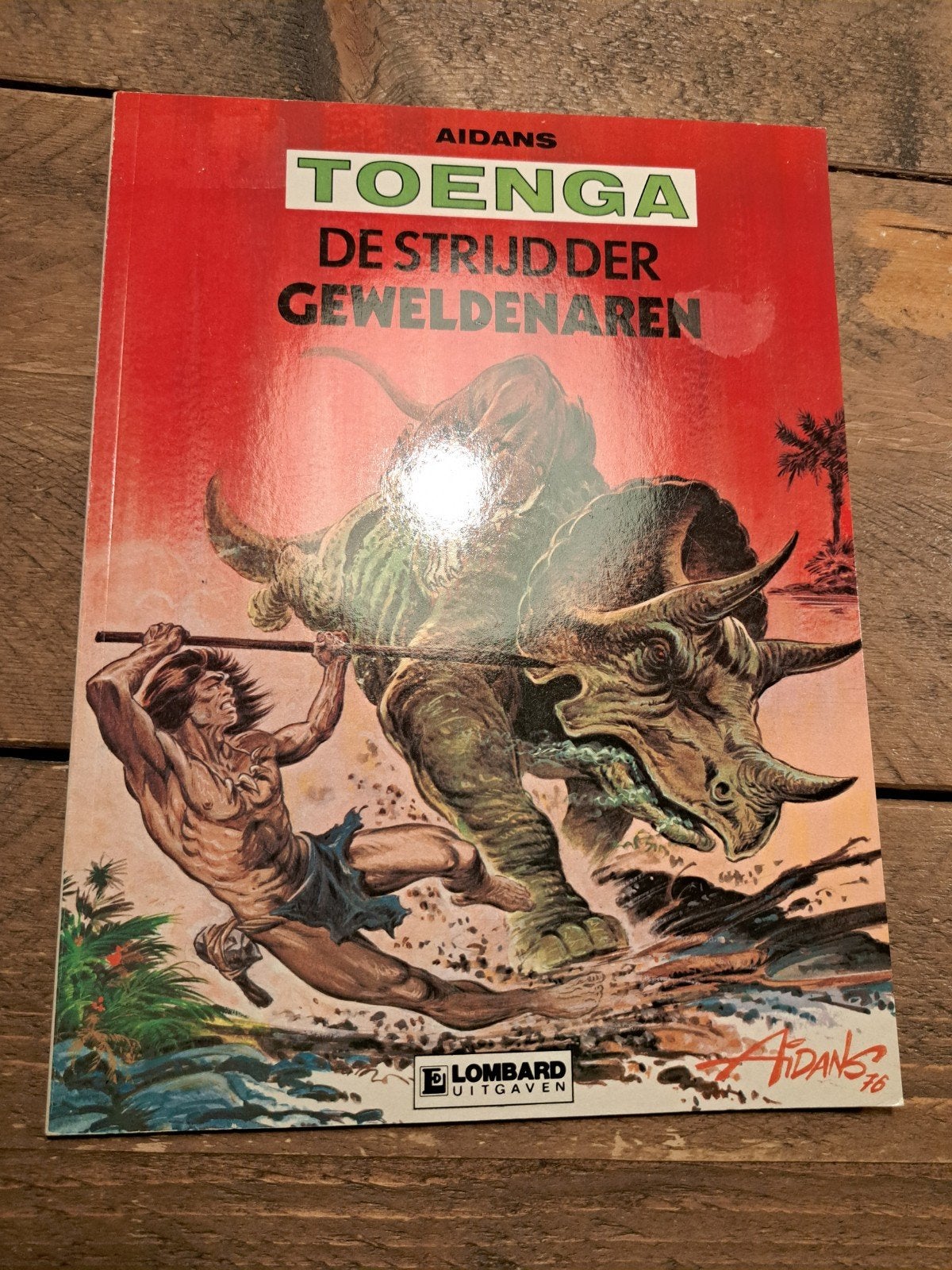 Toenga De strijd der geweldenaren, Eén stripboek, Ophalen of Verzenden, Gelezen