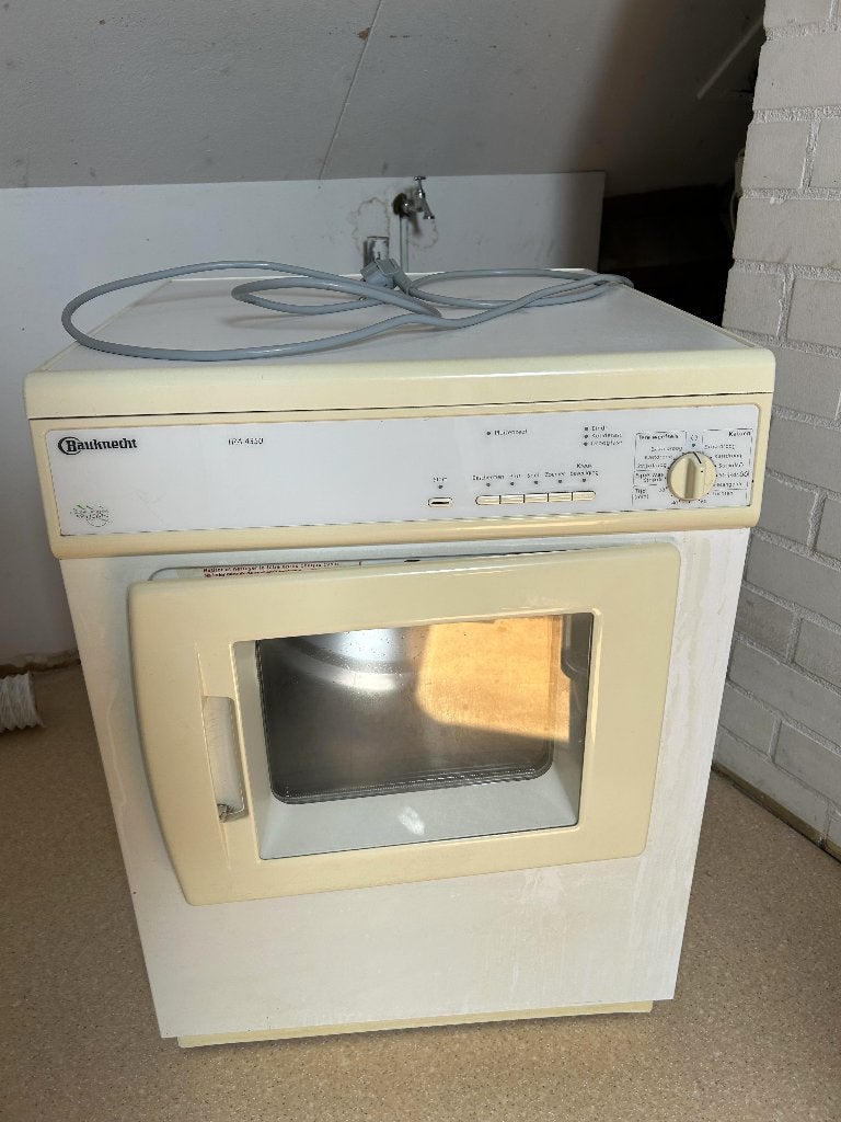 Wasdroger Bauknecht TRA4350, Gebruikt, Luchtafvoer, 8 tot 10 kg, Ophalen of Verzenden
