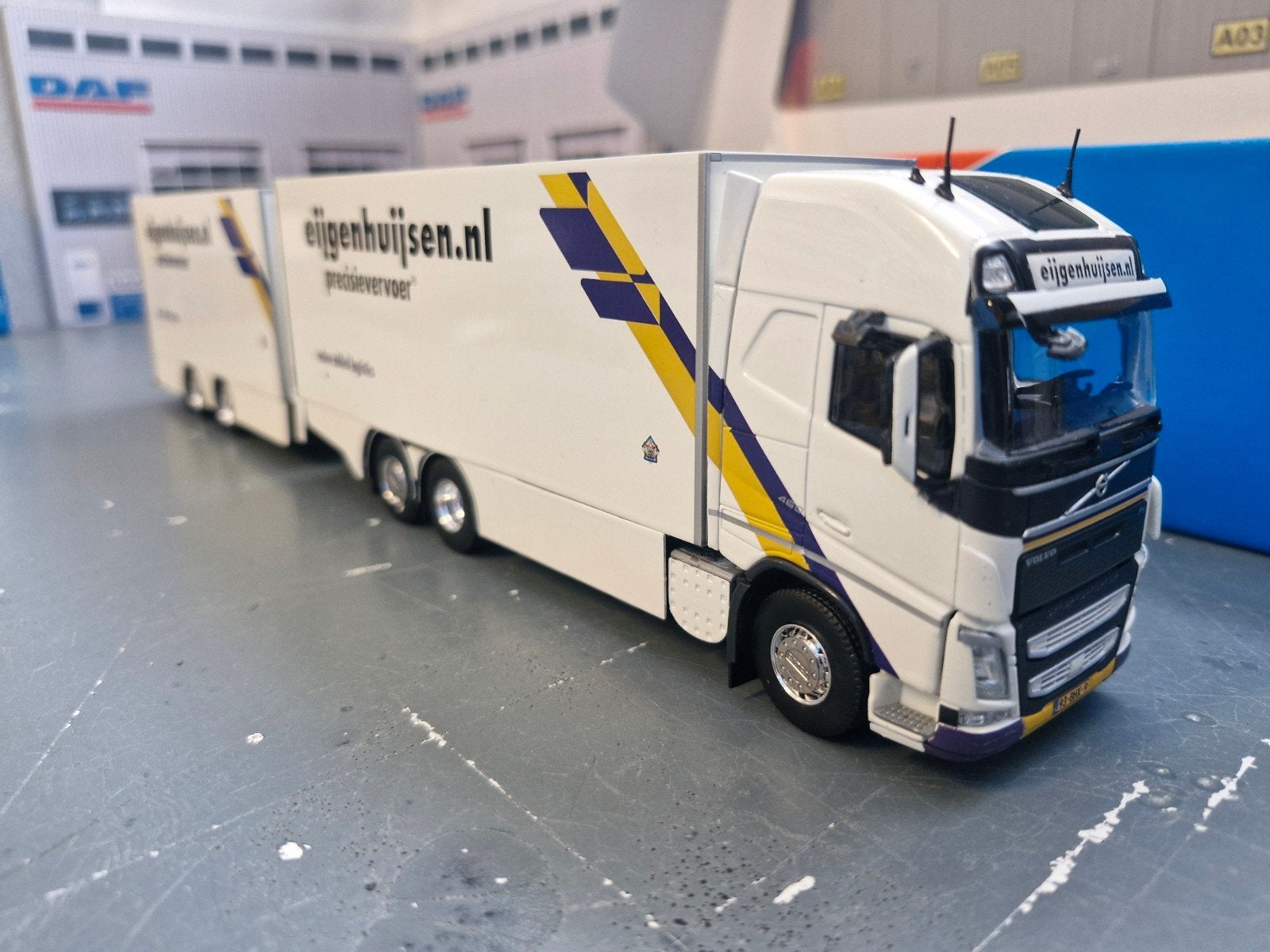 volvo FH combi tekno eijgenhuijsen transport, Hobby en Vrije tijd, Modelauto's | 1:50, Ophalen of Verzenden, Zo goed als nieuw