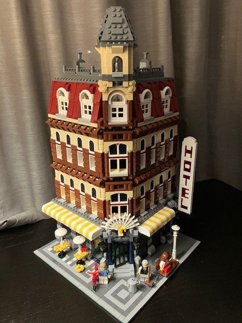 LEGO Modular 10182 x 2 Café Corner, Kinderen en Baby's, Speelgoed | Duplo en Lego, Ophalen, Compleet, Lego, Zo goed als nieuw