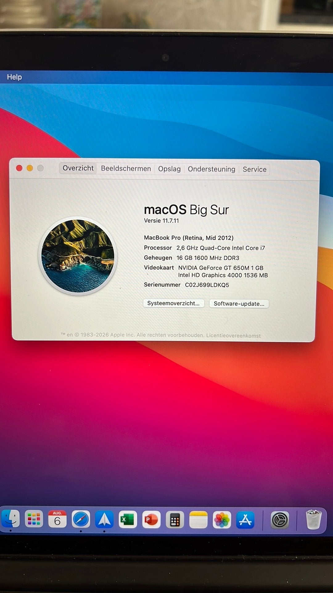 Macbook pro 15 inch i7 2012 10,1, Computers en Software, Apple Macbooks, MacBook Pro, Gebruikt, 2 tot 3 Ghz, 13 inch