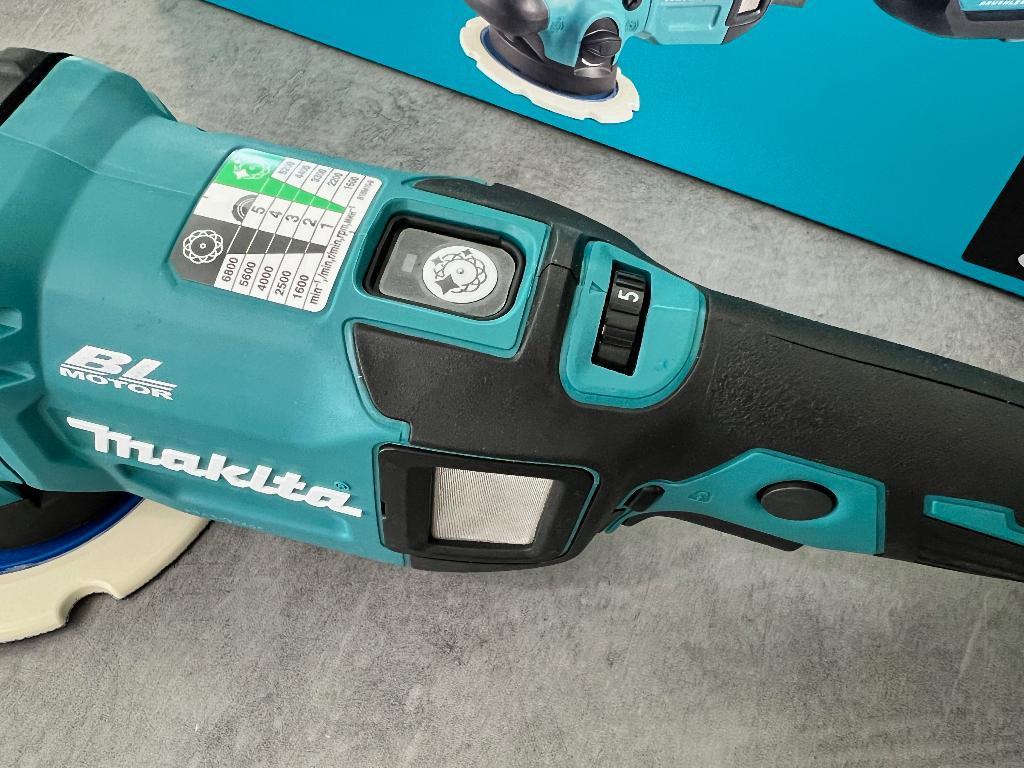 MAKITA 18V ACCU POETSMACHINE DPO600Z POLIJSTMACHINE 150mm BL, Auto diversen, Onderhoudsmiddelen, Ophalen of Verzenden