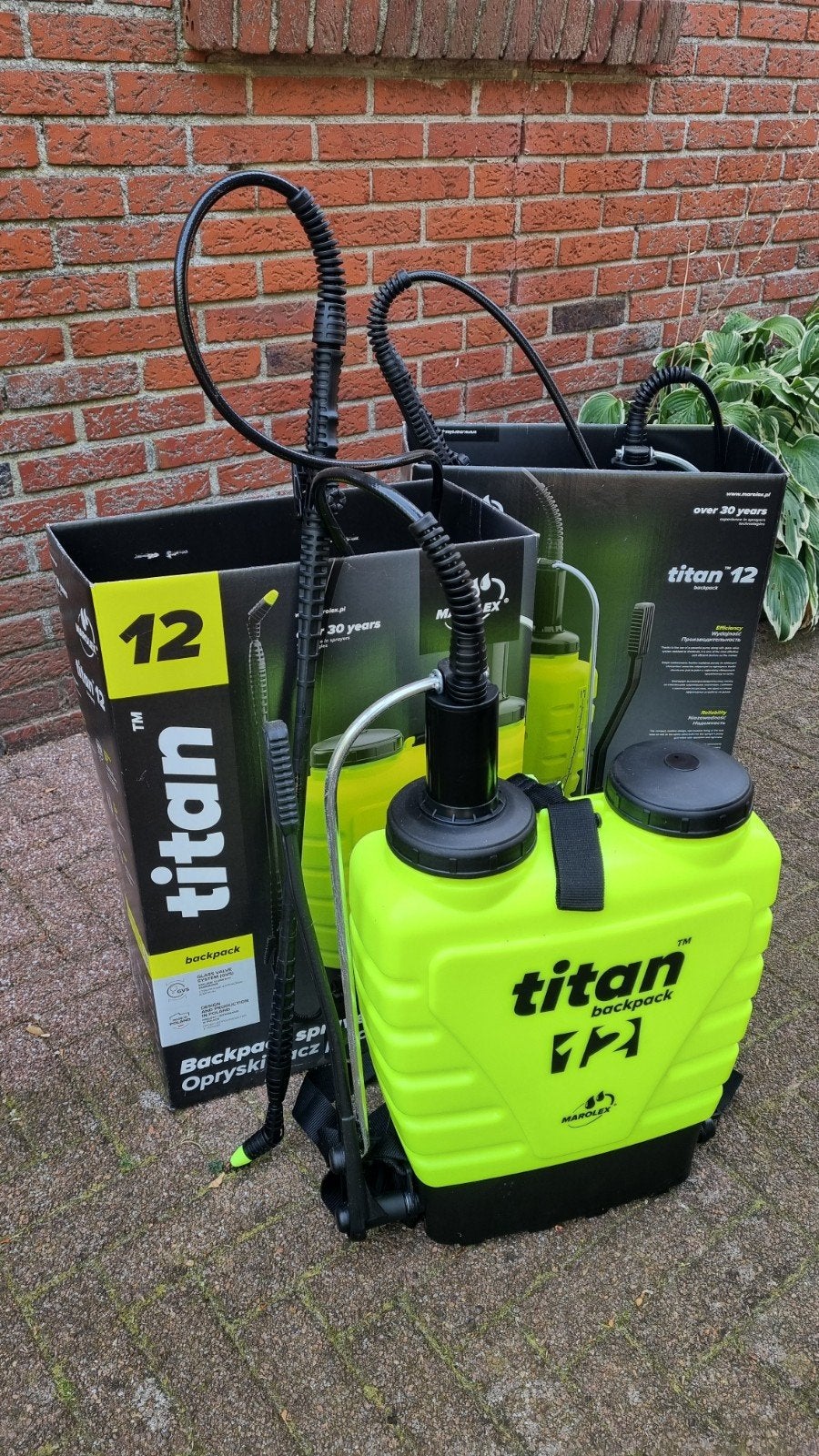 2x Titan  onkruidspuit - Zo goed als nieuw, Ophalen of Verzenden, Zo goed als nieuw
