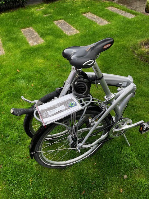 Vouwfiets Dahon IoS met 24 inch wielen, Ophalen, 20 inch of meer, Velgrem, Versnellingen