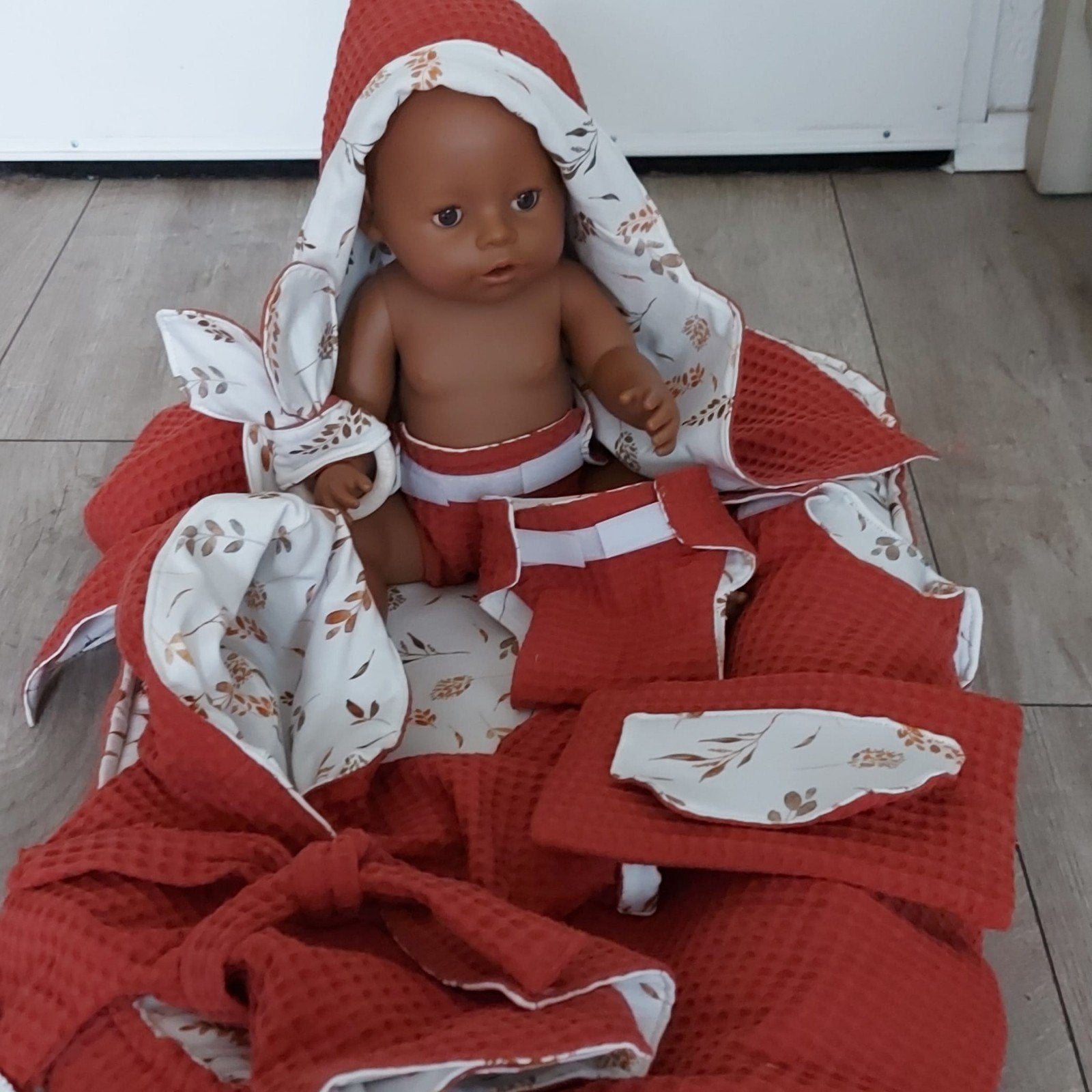 babynestje voor babyborn 6delig, Ophalen of Verzenden, Zo goed als nieuw, Babypop