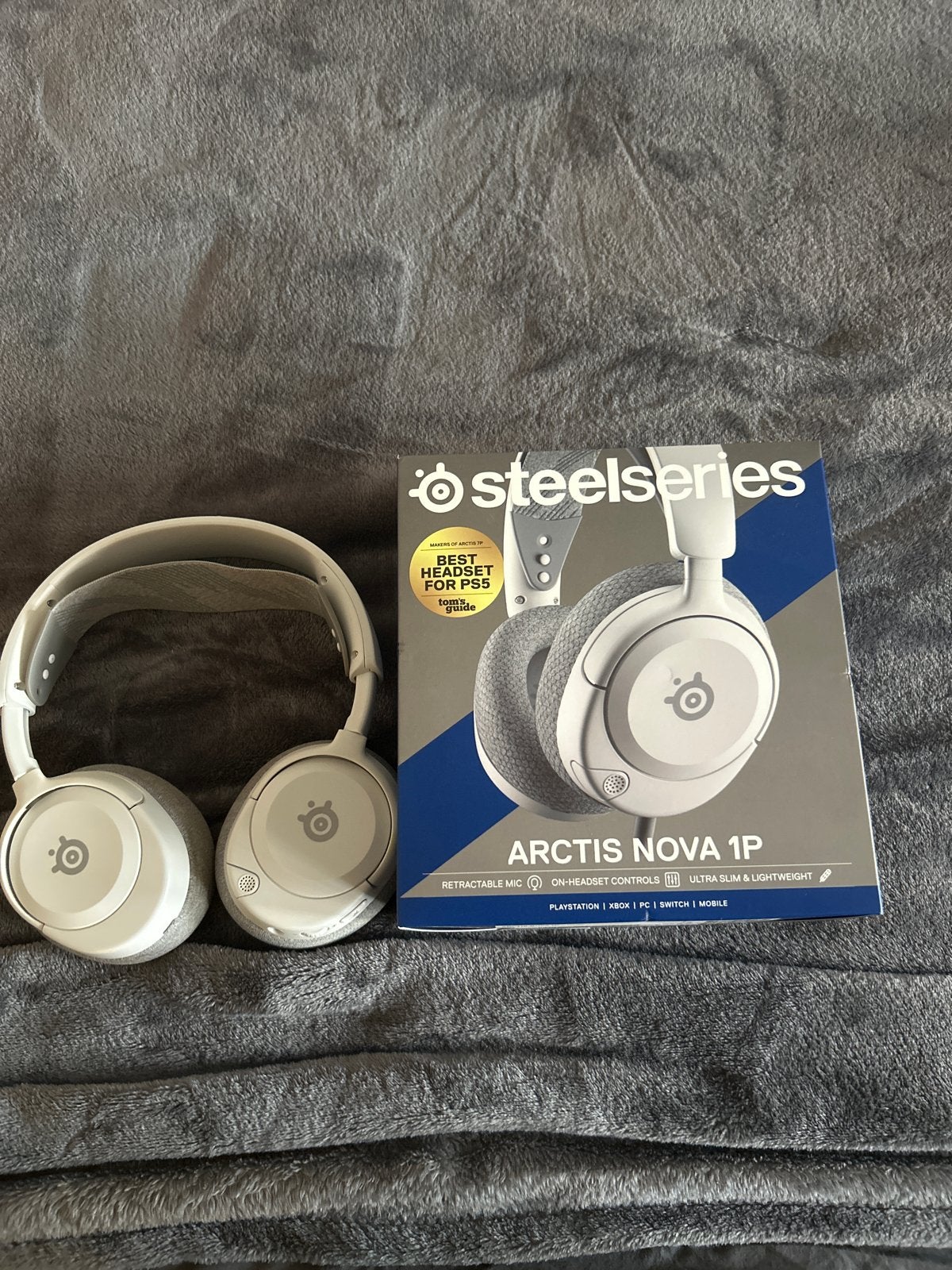 SteelSeries Arctis Nova 1P Gaming Headset voor PS5, Ophalen of Verzenden, Zo goed als nieuw, PlayStation, Headset