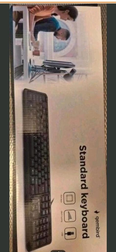 Gembird Standaard Toetsenbord - Nieuw in Doos, Gembird, Nieuw, Ophalen of Verzenden, Qwerty