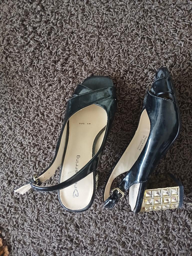schoenen, Kleding | Dames, Ophalen, Schoenen met lage hakken, Zwart, Nieuw
