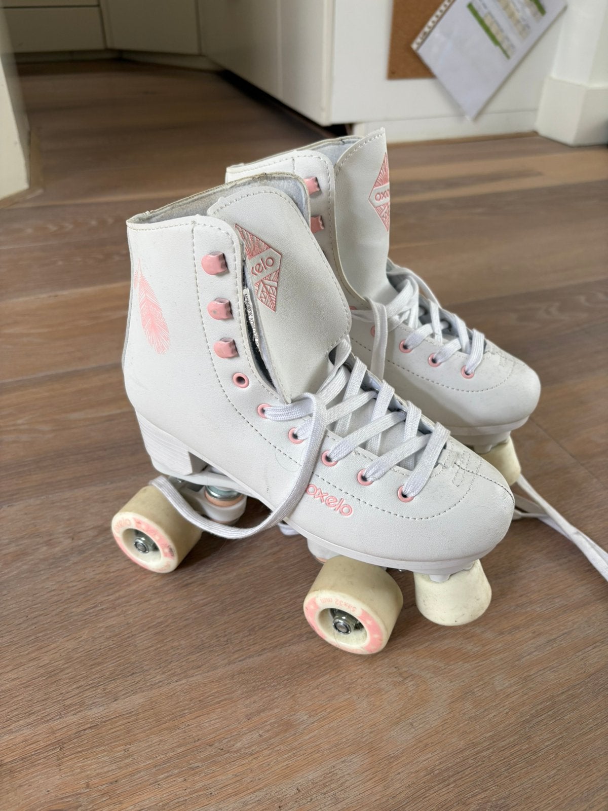 Rolschaatsen maat 37, Overige typen, Zo goed als nieuw, Dames, Ophalen