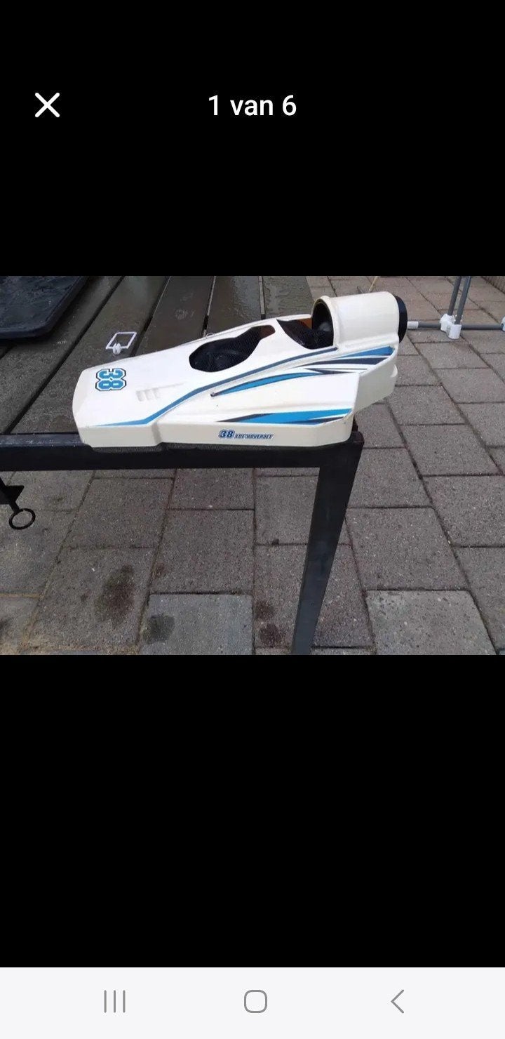 Hovercraft, Ophalen of Verzenden, Gebruikt, Motor en Techniek, Zeilboot of Motorboot