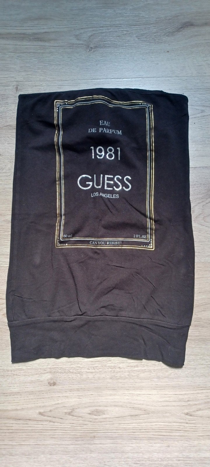 Guess 1981 Los Angeles strapless top maat S, Guess, Zwart, Ophalen of Verzenden, Gedragen