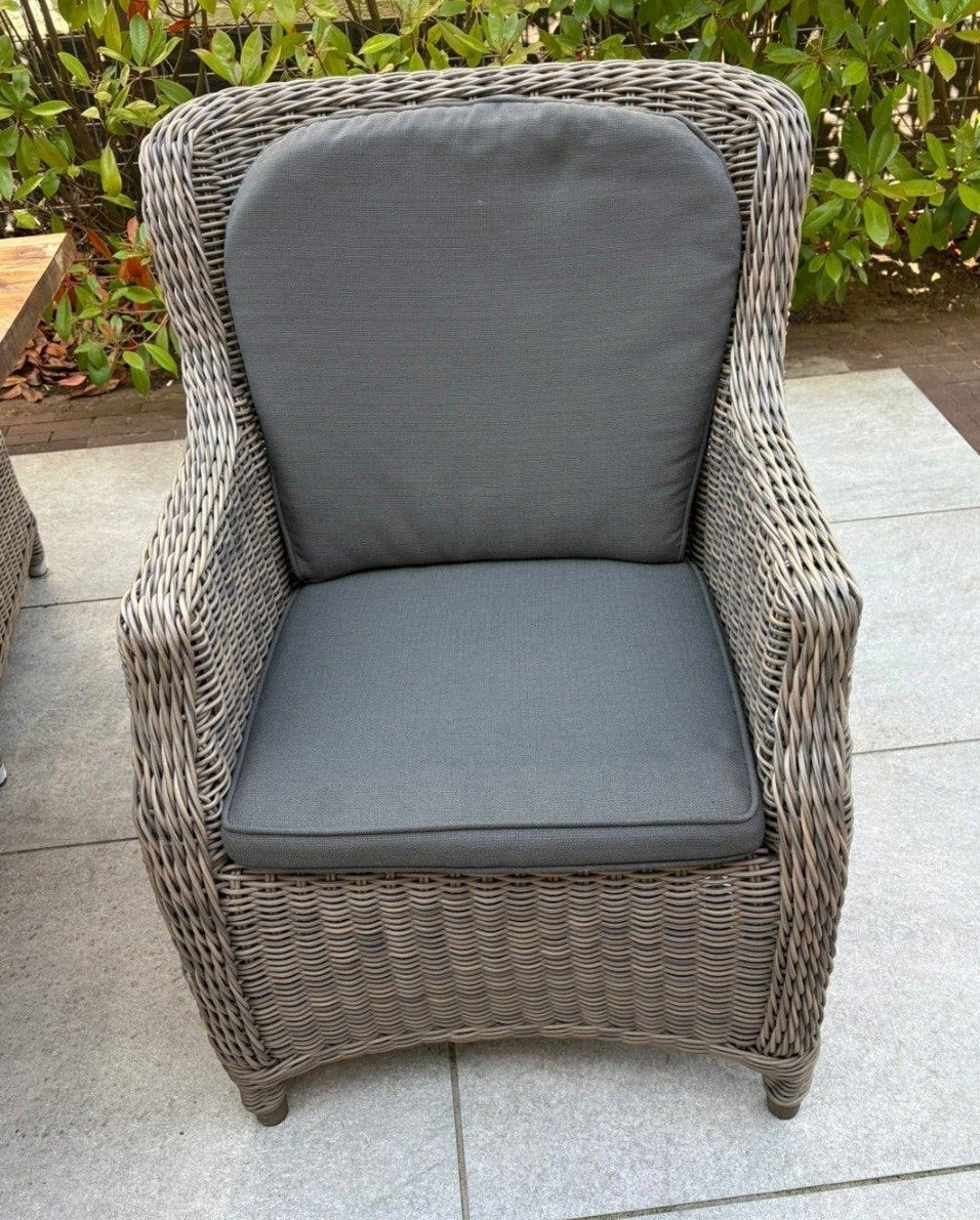 Brighton tuinstoelen 6 stuks, Tuin en Terras, Tuinstoelen, Ophalen, Zo goed als nieuw, Wicker
