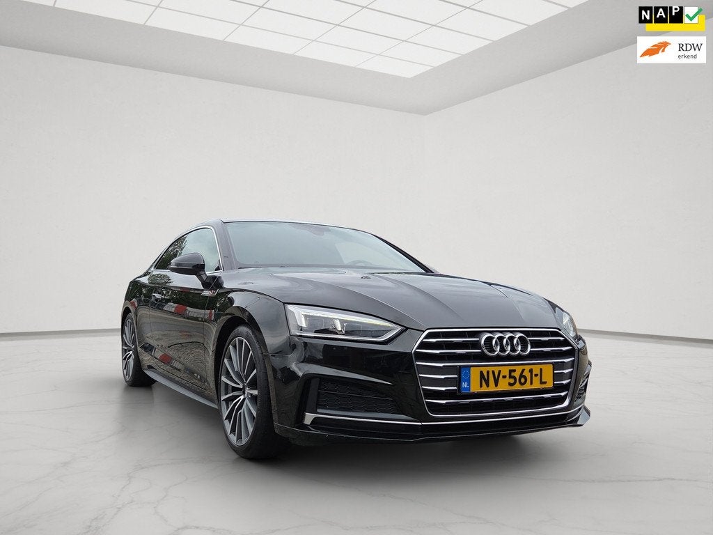 Audi A5 Coupé 2.0 TFSI ultra Launch Edition, Gebruikt, 1984 cc, Zwart, 19 km/l