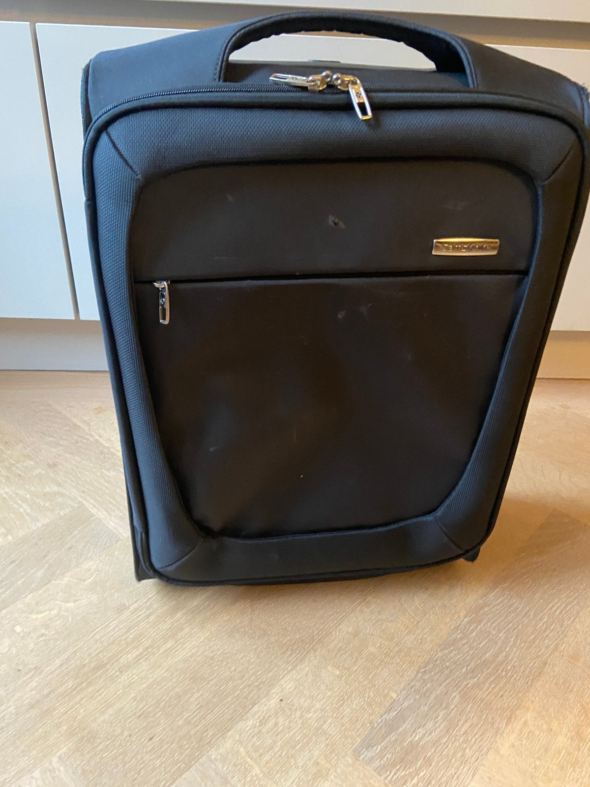 SAMSONITE Rolkoffer, handbagage, softshell, Ophalen, Gebruikt, Zwart, Samsonite