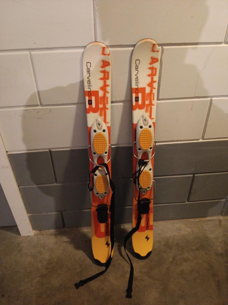 Ski s in opbergtas Blizzard, Sport en Fitness, Overige merken, Gebruikt, 100 tot 140 cm, Ophalen of Verzenden