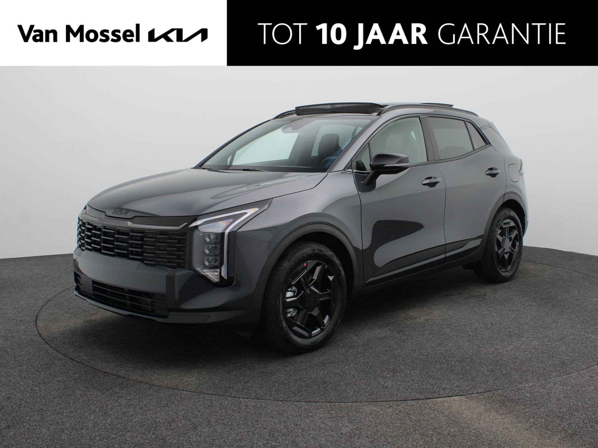 Kia Sportage 1.6 T-GDi Hybrid Black Edition Advanced | Clima, Auto's, Verwarmde buitenspiegels, Euro 6, 4 cilinders, Nieuw