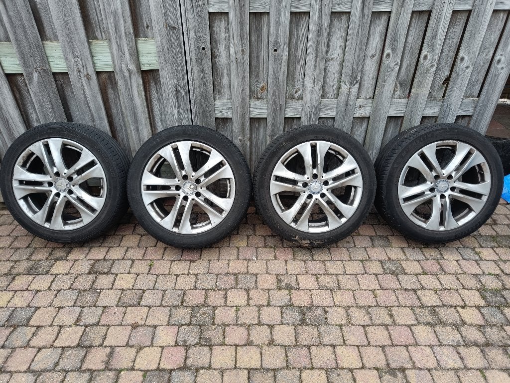 Mercedes velgen 17 inch, Ophalen, Gebruikt, Mercedes-Benz