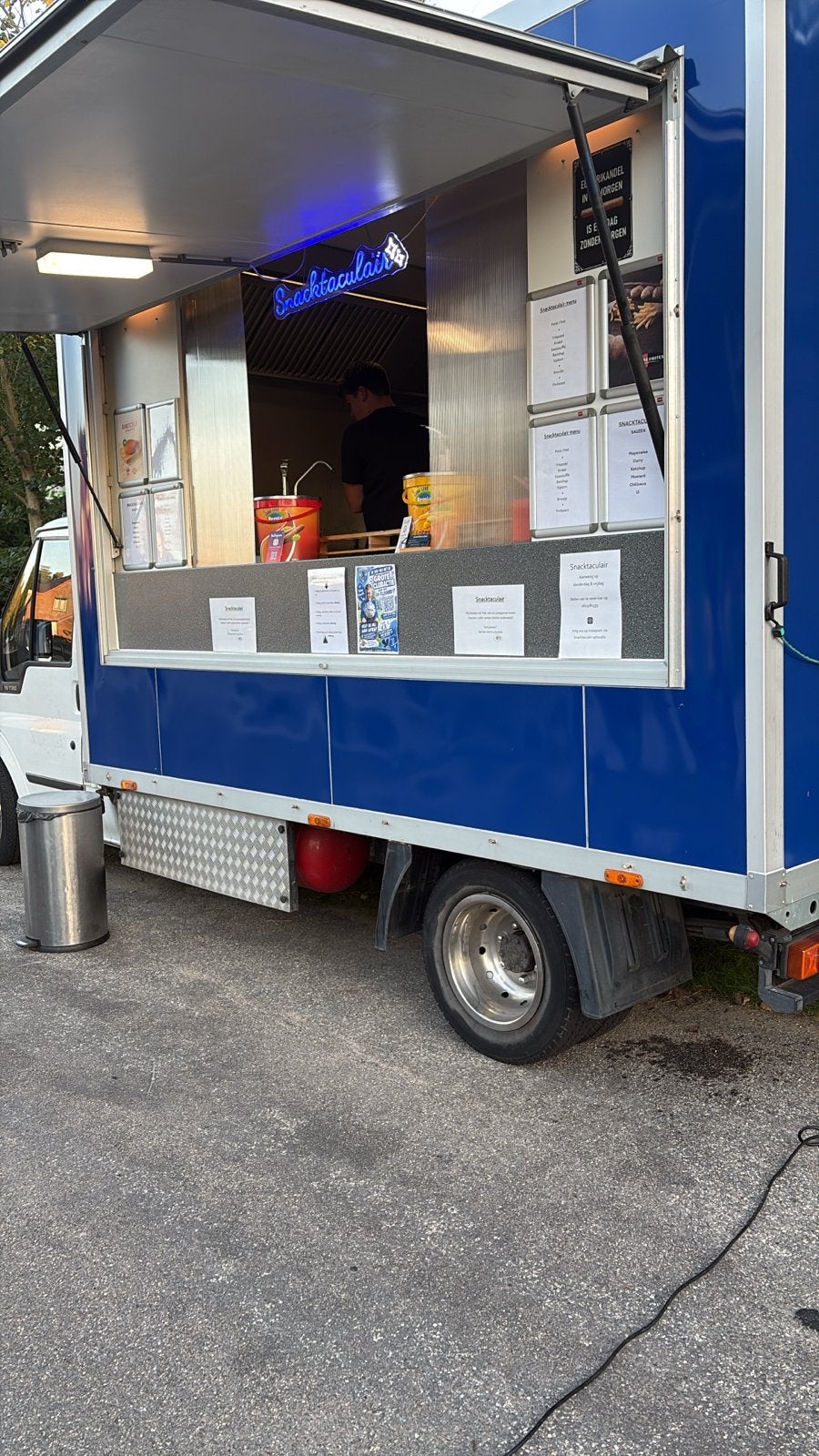 Verkoopwagen/foodtruck, Ophalen, Snacks